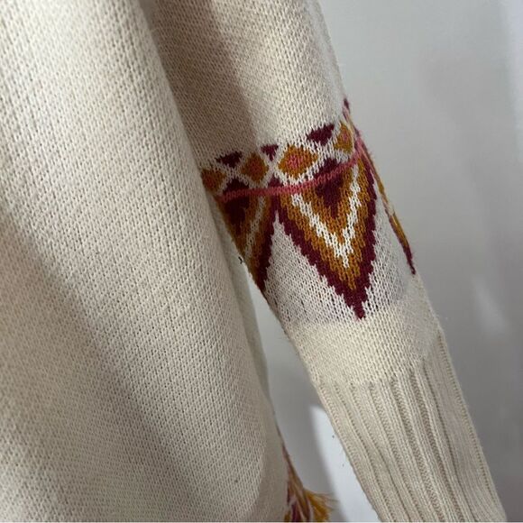 Matilda Jane Cream Aztec Fringe Cardigan -- XS - Picture 9 of 13
